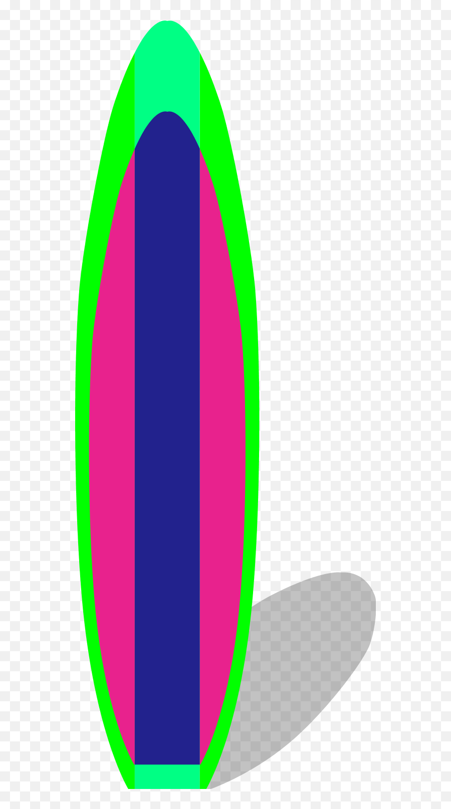 Clipart Surfing Clipart Surf Pictures - Neon Surfboard Clipart Emoji,Surfboard Emoji