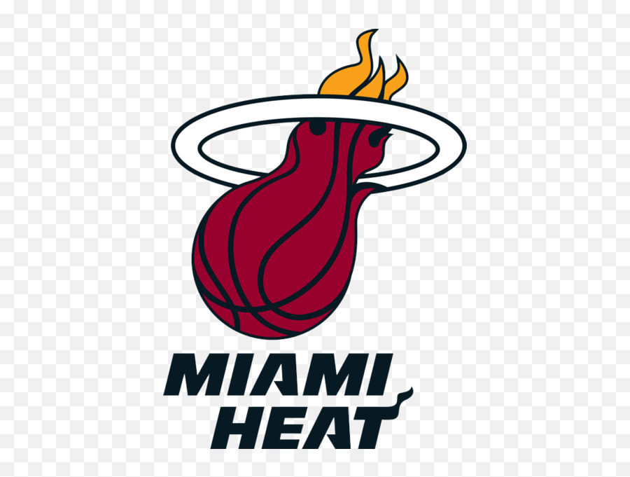 Download Hd Miami Heat Nba Logo - Miami Heat Logo Png Emoji,Miami Dolphins Emoji