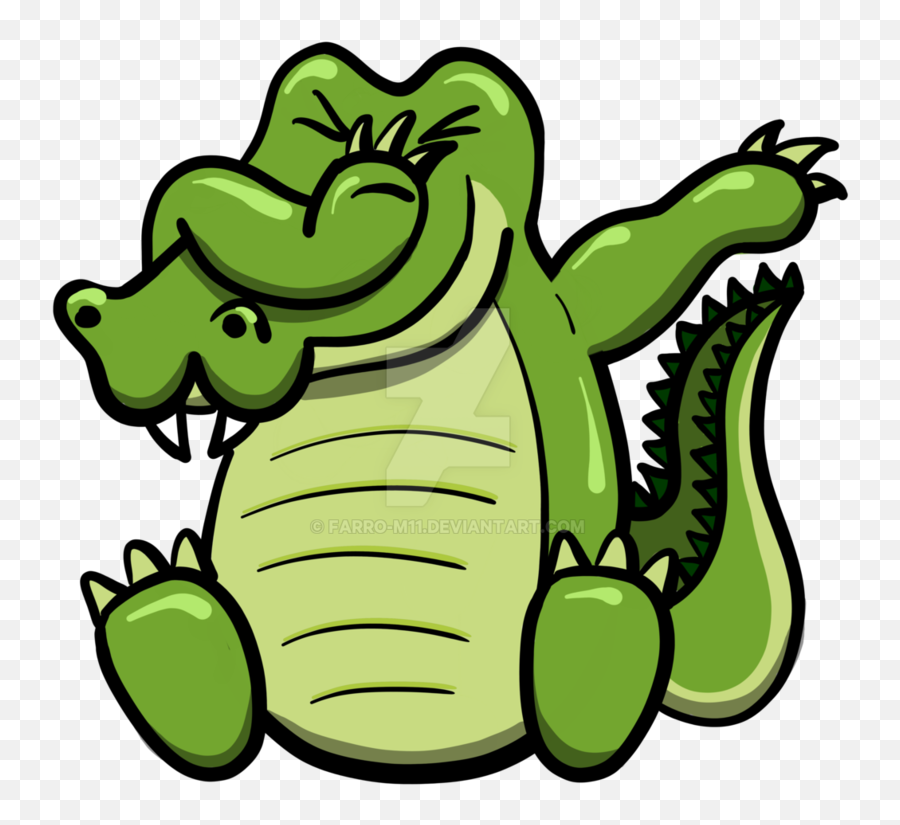 Dabbing Animals Gator By Farro - Alligator Dabbing Emoji,Alligator Emoji