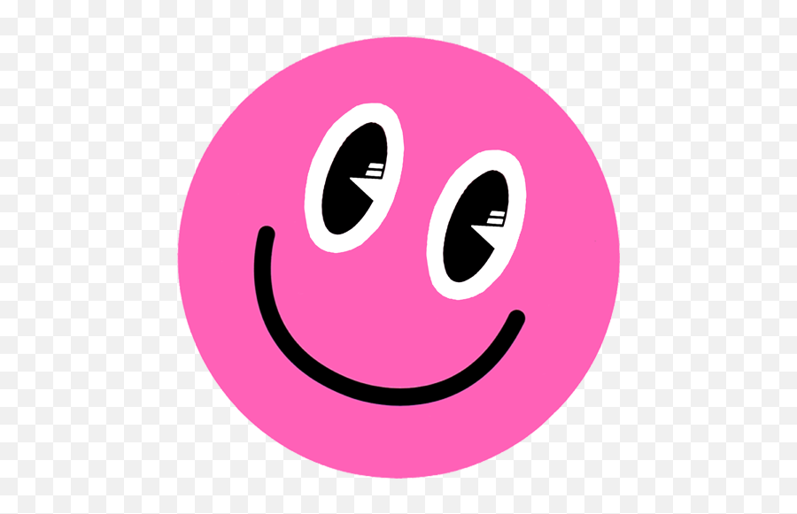 Hattie Stewart - Pink Smiley Logo Emoji,Vaccine Emoji