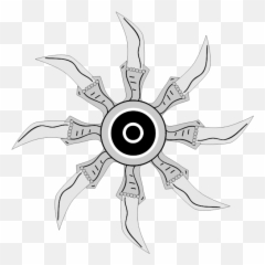 Sharp Weapon - Ninja Star Png Hd Emoji