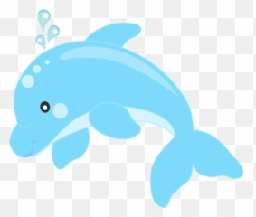 Emoji Clipart Dolphin - Imagenes De Animales Marinos Animados