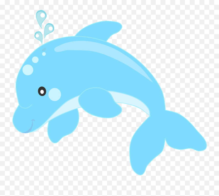 Emoji Clipart Dolphin Emoji Dolphin - Imagenes De Animales Marinos Animados,Minus Emoji