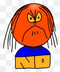 Top Tom Mad Eyes Hardy Stickers For Android Ios - Angry Gif Transparent Emoji,Shaking Head Emoji