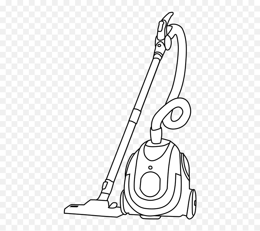 Vacuum Cleaner Electric - Vacuum Clipart Black And White Emoji,Lightning Hammer Arm Emoji