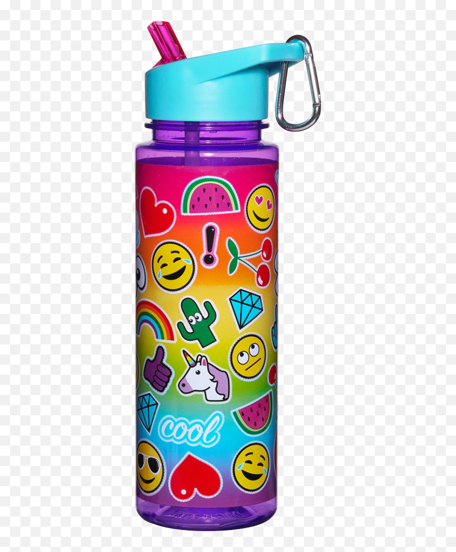 3c4g Emojipatch 24oz Water Bottle - Water Bottle,Bottle Flip Emoji