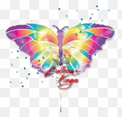 Luminous Butterfly Emoji,Butterfly Emoji