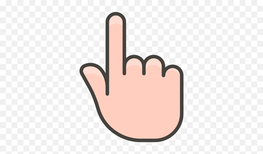 Pointing Up - Free Interface Icons Sign Emoji,Vulcan Salute Emoji