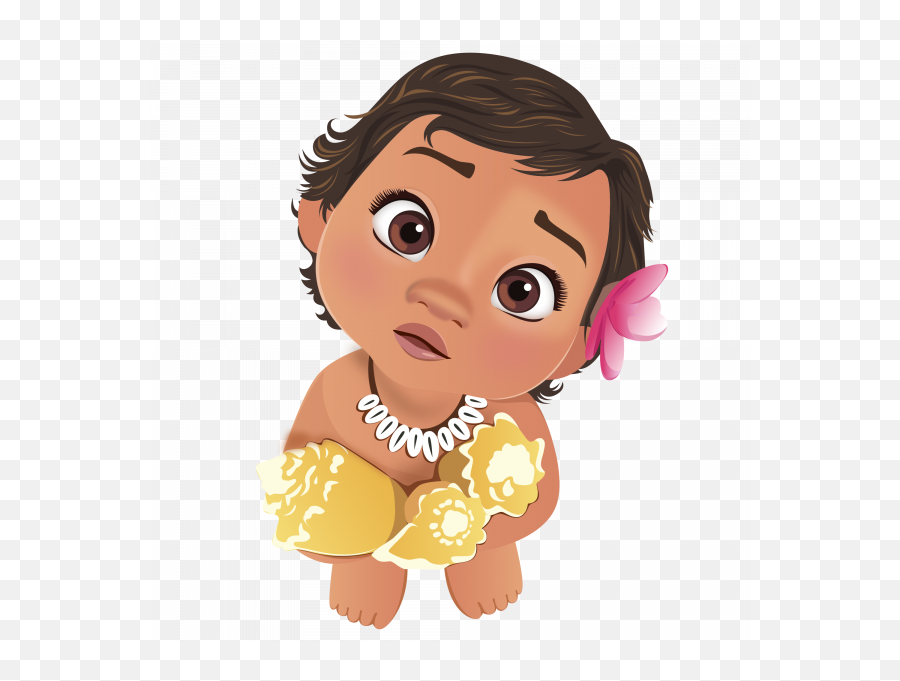 Clipart Baby Moana - Moana Bebe Hd Png Emoji,Moana Emoji
