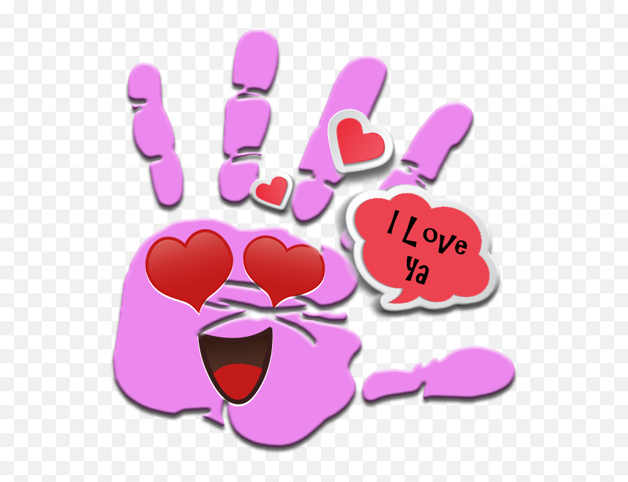 Talk To The Hand Stickers By Chris Strickland - Clip Art Emoji,Emoji Talk