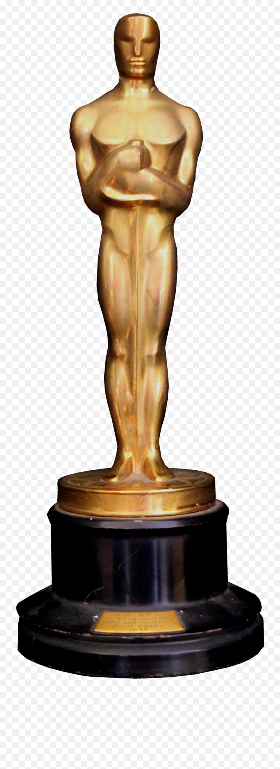 Figurine Clipart Muscle - Oscars Transparent Png Download Academy Award Png Emoji,Oscar Emoji