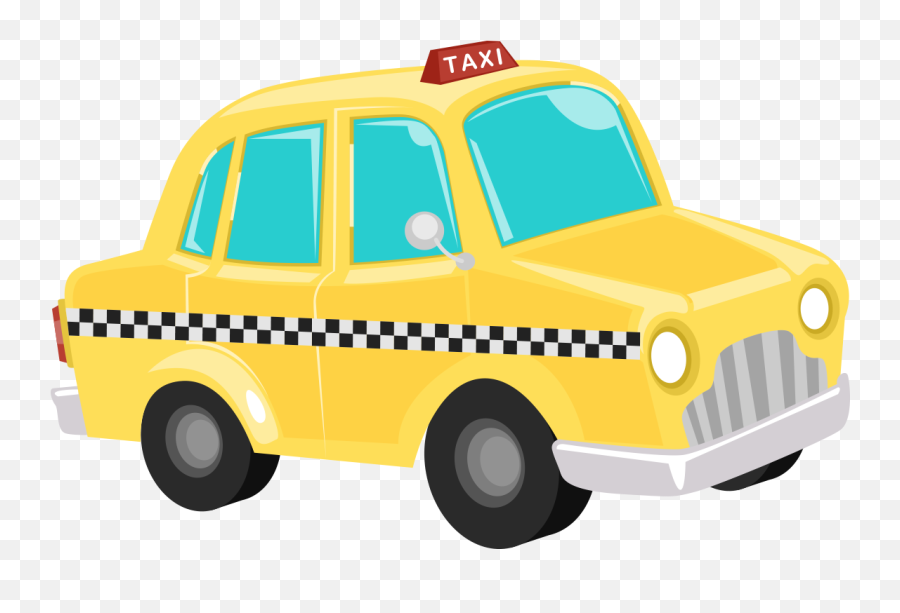 Auto Taxi Clipart - Taxi Clipart Emoji,Taxi Emoji
