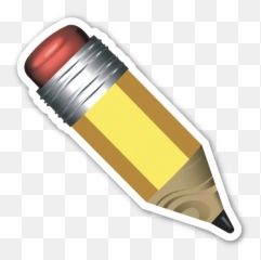 Emoji Stickers Emoji - School Emojis Transparent Background,Paper And Pencil Emoji