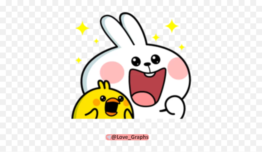Rabbits - Stickers For Telegram Cartoon Emoji,Rabbit Face Emoji
