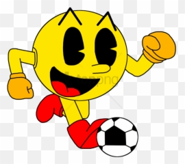 Free Png Download Pac Man Soccer Ball - Smiley Emoji,Soccer Emoticon