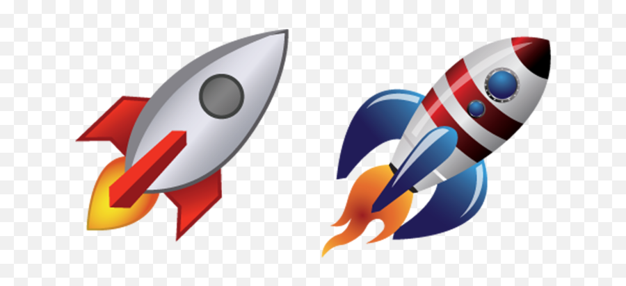 Rocket Ship Emoji - Transparent Background Rocket Png,Rocket Ship Emoji