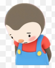 tchoupi shy ashamed Sticker by Nathan Thomas Emoji