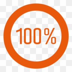 100 percent orange ring infographic - Transparent PNG u0026 SVG Icon Png Percent Emoji