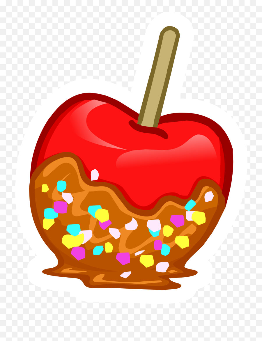Club Penguin Mountains - Candy Apple Clipart Emoji,Cinnamon Roll Emoji