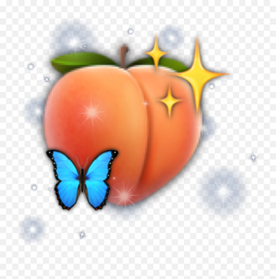 Niche Complex Emoji Sticker - Fresh,Peaches Emoji