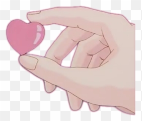 Download Aesthetic Pink Hearts Png - Emoji