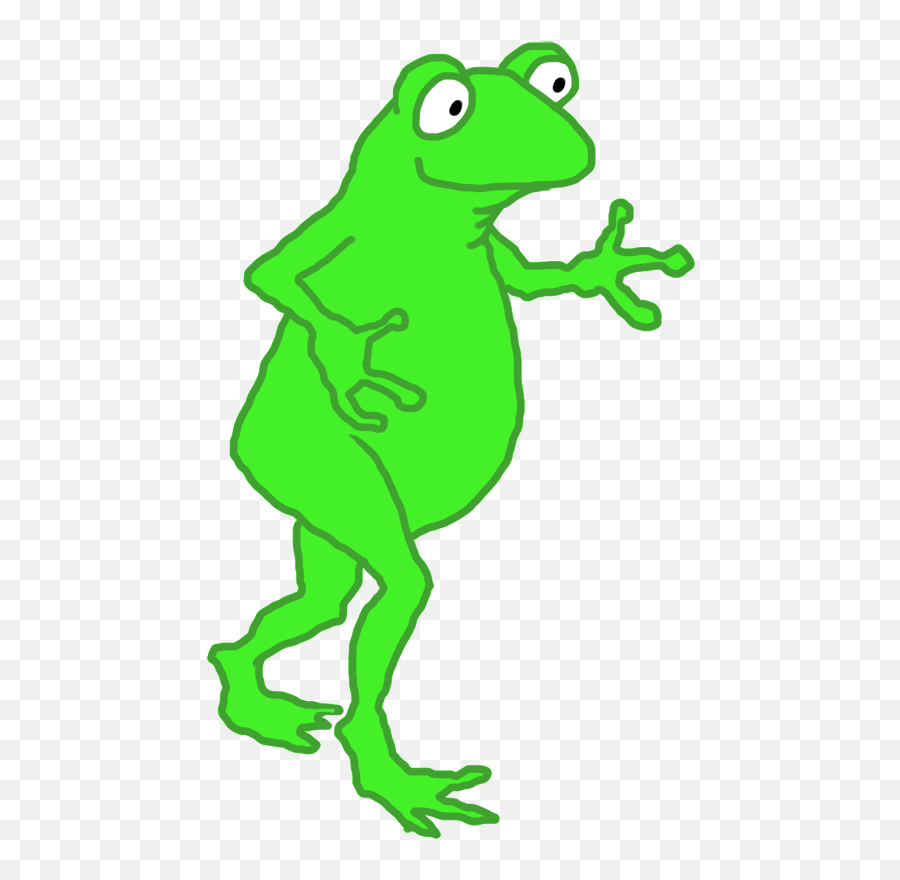 Dancing Funny Frog Png - Portable Network Graphics Full Frog Man Png Emoji,Frog Emoji Png