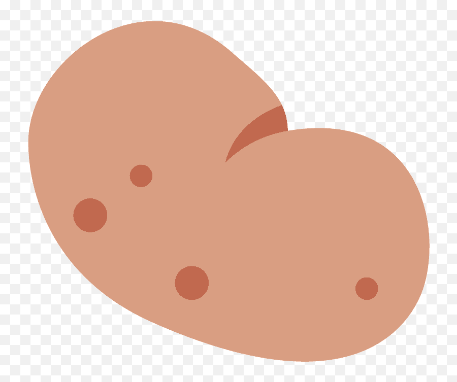 Potato Emoji Clipart Free Download Transparent Png Creazilla - Potato Emoji Twitter,Peanuts Emoji