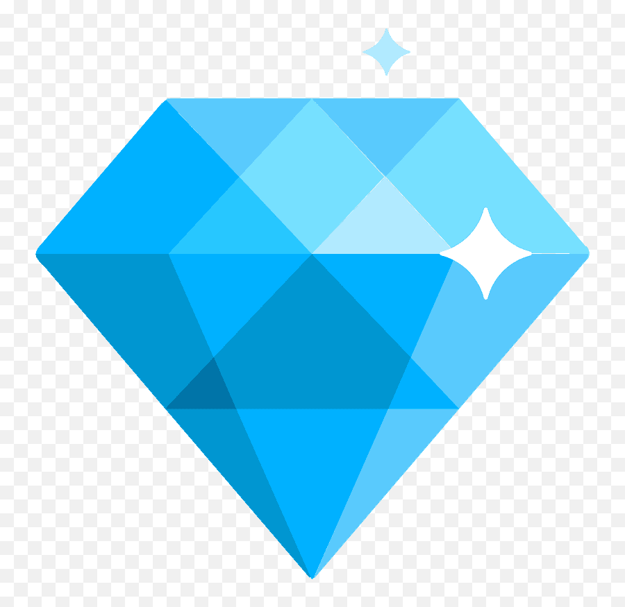 Gem Stone Emoji Clipart - Diamond Emoji,Crown Diamond Emoji