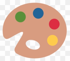 Artist Palette Emoji Meaning With Pictures - Une De Couleur