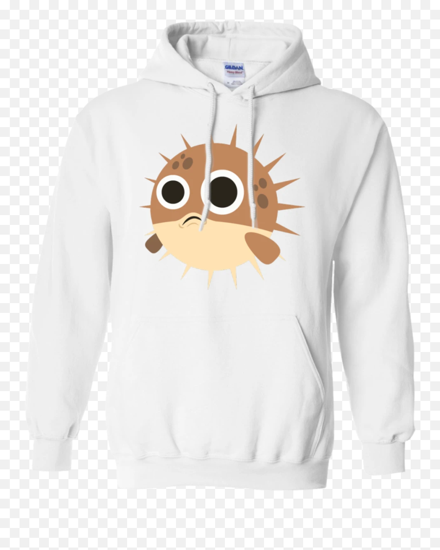 Puff Fish Emoji Hoodie - Hoodie,Puff Emoji