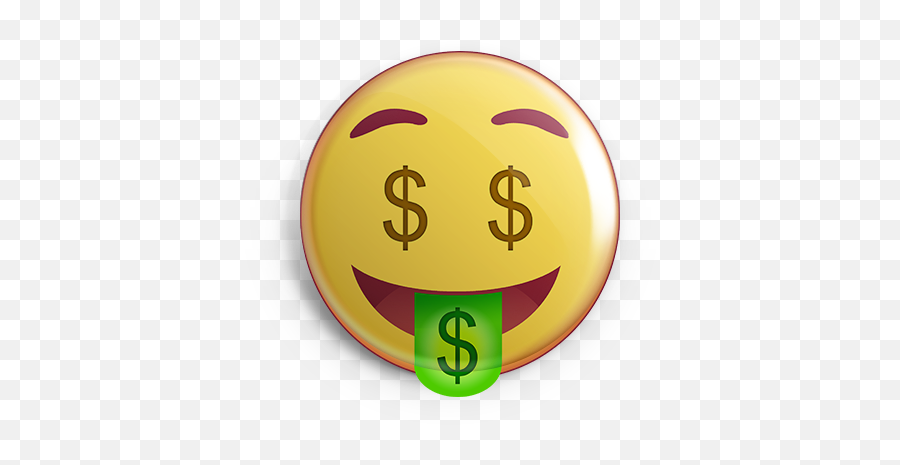 Money Face - Dollars Emoji,Disbelief Emoji