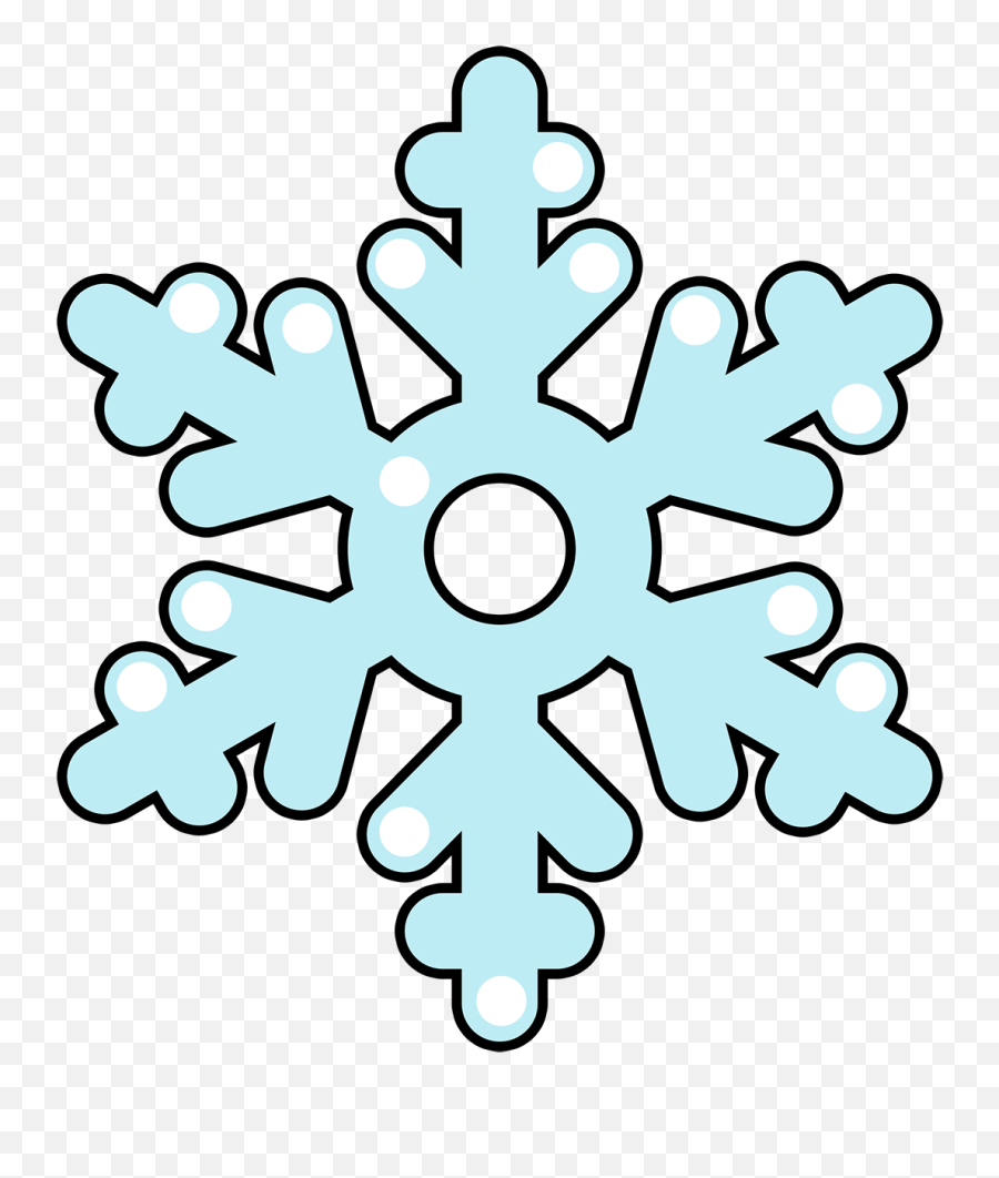 Snowflakes Free To Use Clip Art - Snowflake Clipart Emoji,Snowflake Emoji