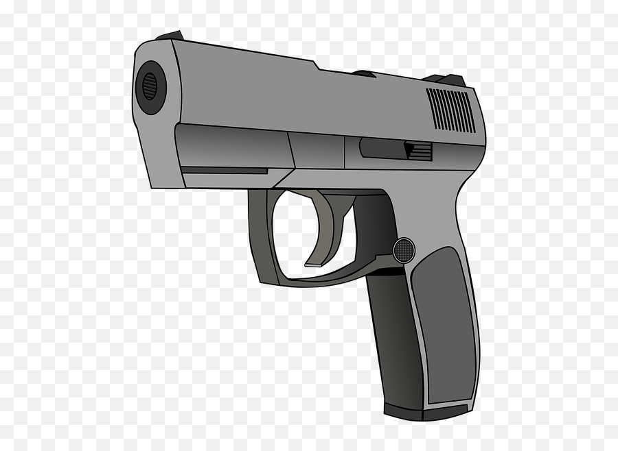 Pistol Weapon Automatic Gun - Png Emoji,Skull Gun Knife Emoji