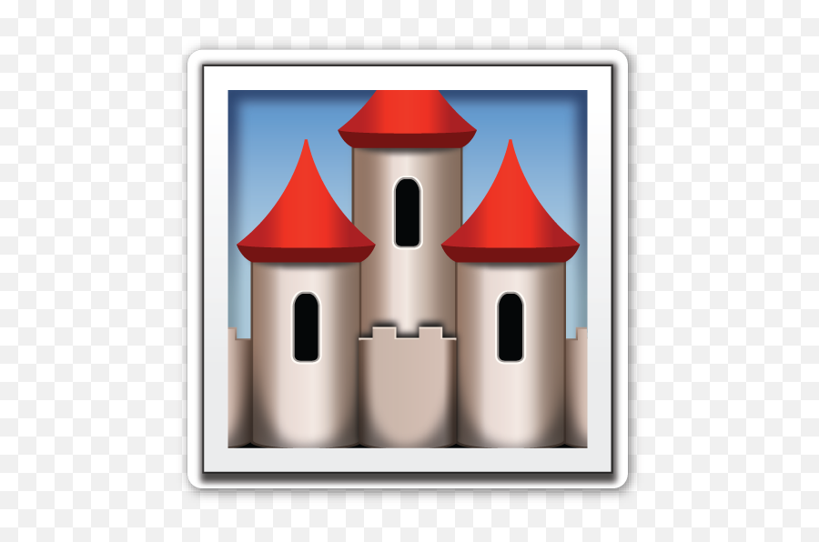 European Castle - Clip Art Emoji,Castle Emoji