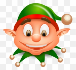 Elf Christmas Icon - Elf Face Clip Art Emoji,Elf Emoji