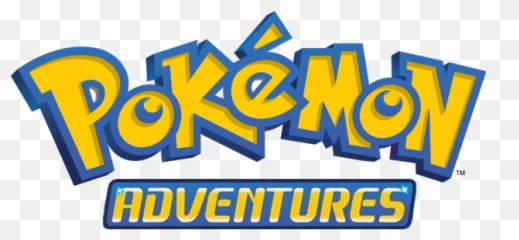 Pokemon Adventures - Pokemon Adventures Manga Logo Emoji,Pikachu Emoji Text