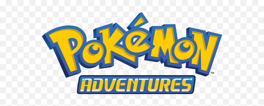 Pokemon Adventures - Pokemon Adventures Manga Logo Emoji,Pikachu Emoji Text