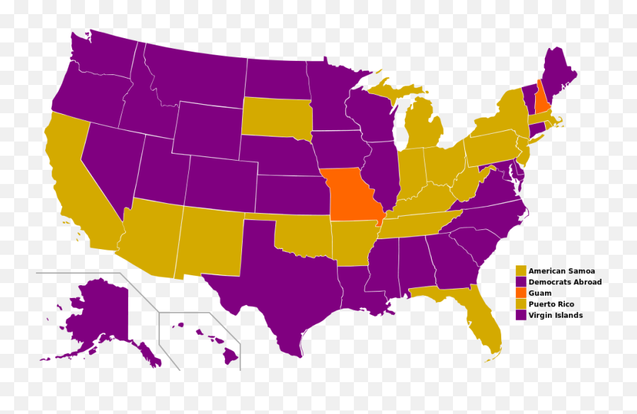 Democratic Presidential Primary - Hardees Vs Carls Jr Emoji,Virgin Islands Flag Emoji