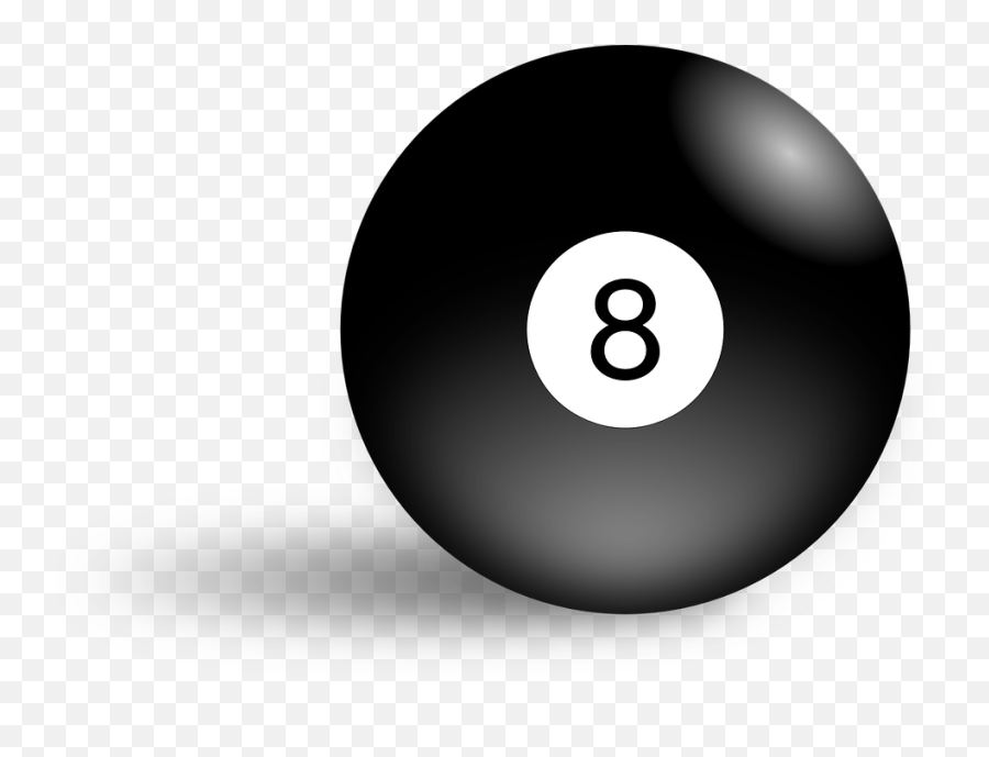 Pool Game Png Transparent Pool Game - Billiard Ball Clip Art Emoji,8 Ball Emoji