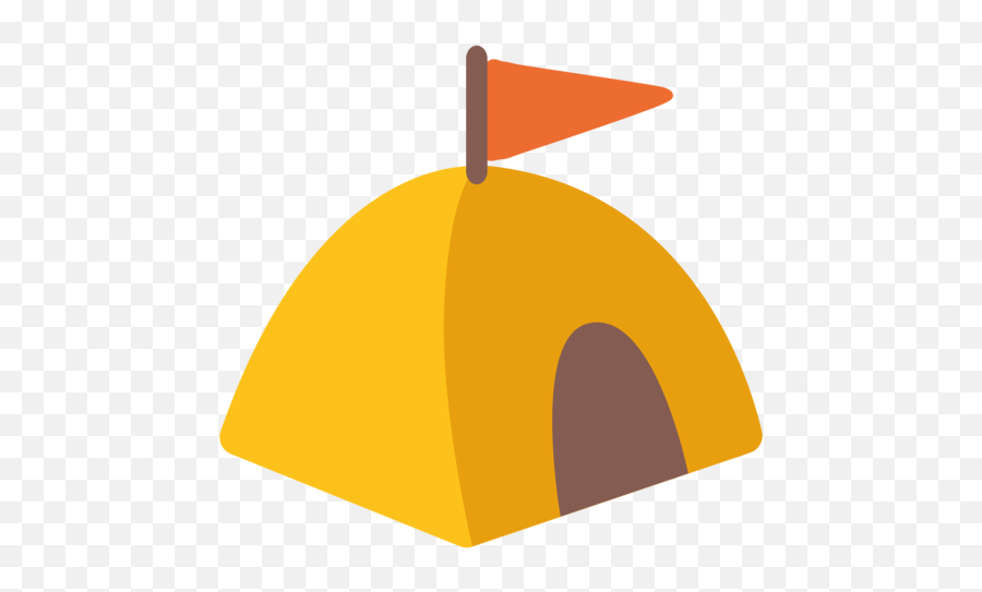 Tent Emoji - Casa De Campaña Emoji,Camping Emoji