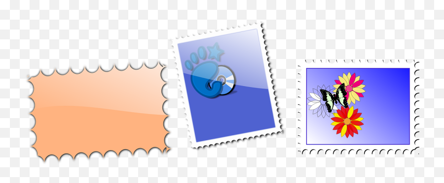 Stamps Postal Mail Card Letter - Postage Stamp Emoji,Emoji Plane And Letter