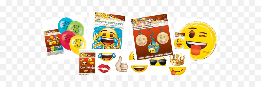 Girls Party Supplies - Smiley Emoji,Emoji Pinata