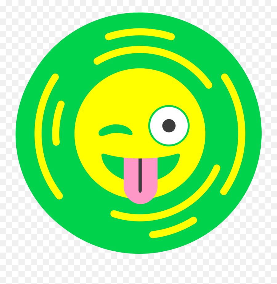 About - Emoji World Logo,Winky Face Emoji