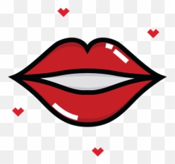 Free Red Lips Lips Illustrations - Labios San Valentin Emoji,Kiss Emoji