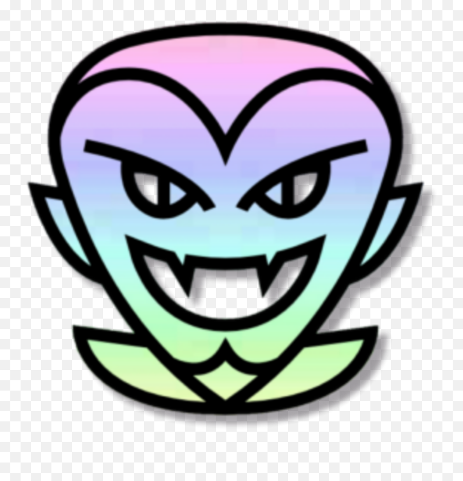 Pastelhalloween Dracula Vampire Monste - Clip Art Emoji,Vampire Emoticon