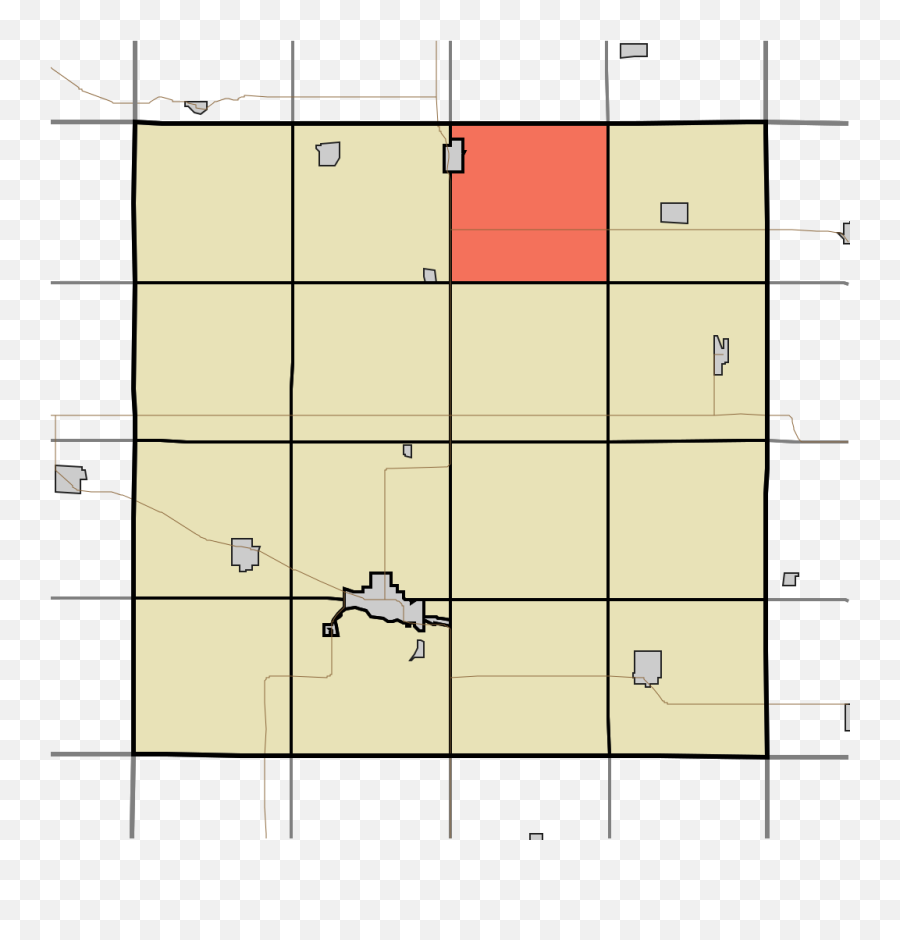Map Highlighting Lee Township Buena Vista County Iowa - Cross Emoji,Custom Emoji
