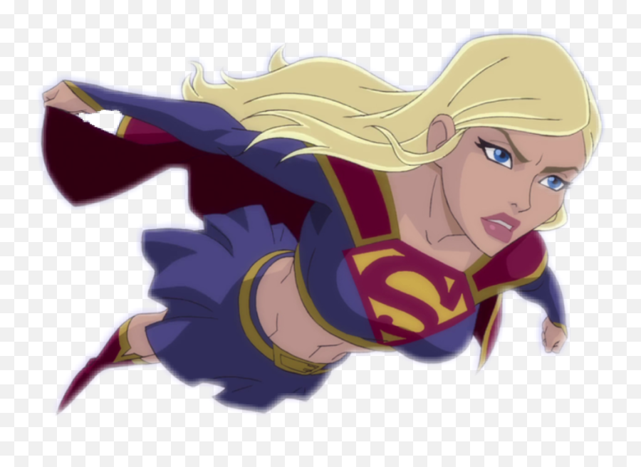 Supergirl Fly Superhero Superpower - Super Girl Fly Png Emoji,Supergirl Emoji