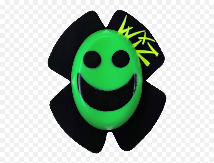 Hi Viz Green Smiley Face - Minion Kneesliders Emoji,Hi Emoticon