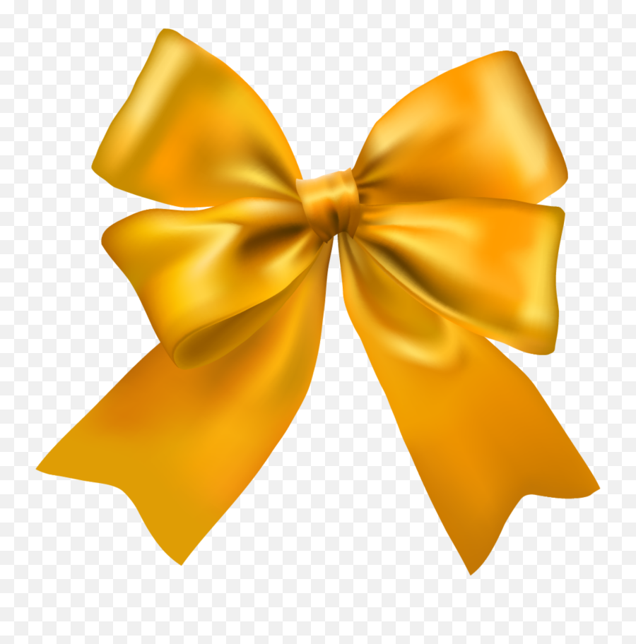 Orange Clipart Bow Tie Orange Bow Tie Transparent Free For - Gold Gift Bow Vector Emoji,Emoji Bow Tie
