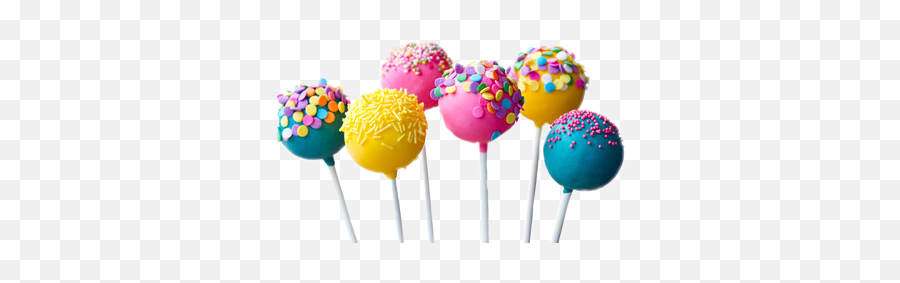 Cakepops Lollipops Cakepop Lollipop Candy Pastel Sprink - Cute Candy Emoji,Emoji Candies